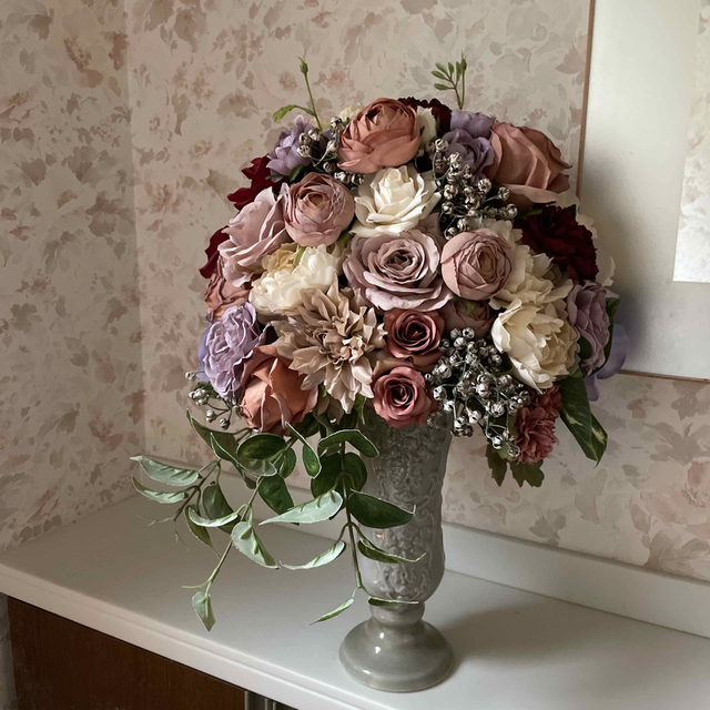 造花アレンジ レールデュタン-