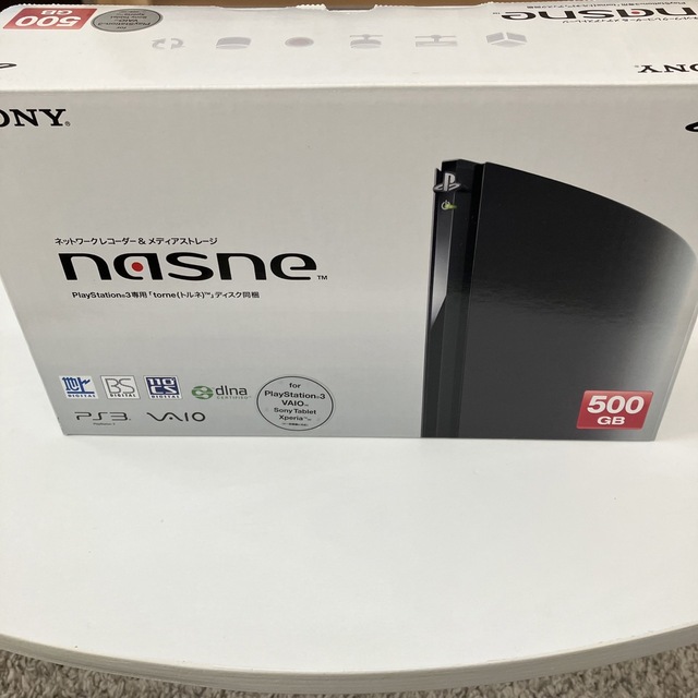 【未使用品】SONY nasne (ナスネ) 500GB CECH-ZNR1J