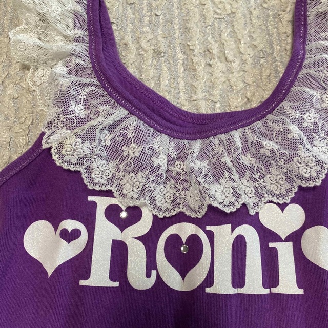 RONI(ロニィ)のRONI 140㎝　レース襟タンクトップ キッズ/ベビー/マタニティのキッズ服女の子用(90cm~)(Tシャツ/カットソー)の商品写真