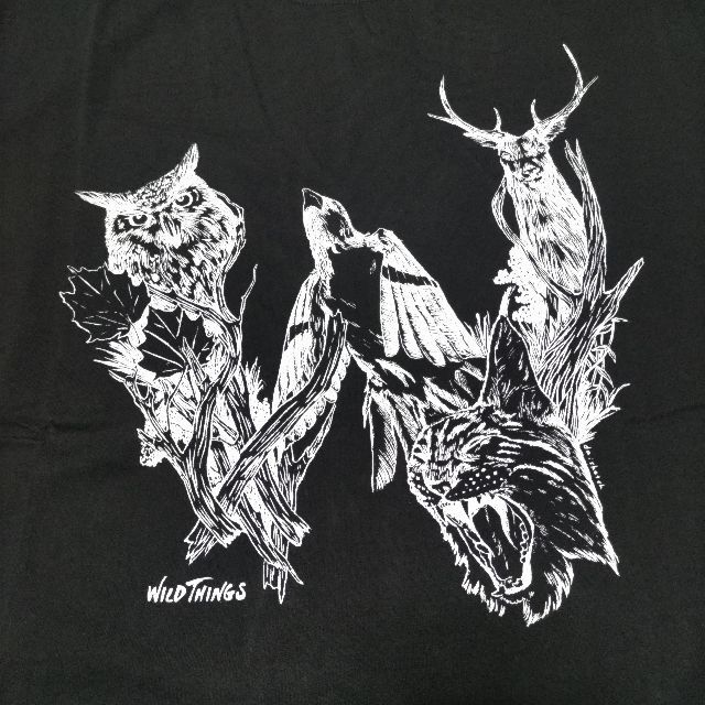 WILDTHINGS(ワイルドシングス)の【新品】WILD THINGS アウトドア CORDURA素材 Tシャツ 黒 M メンズのトップス(Tシャツ/カットソー(半袖/袖なし))の商品写真