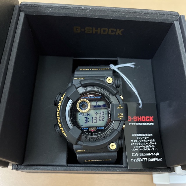 人気沸騰】 CASIO - 新品タグ付き FROGMAN GW-8230B-9AJR 腕時計