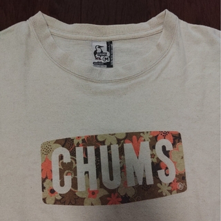 チャムス(CHUMS)のCHUMS　Tシャツ　M　ヘンプ　花柄　迷彩(Tシャツ/カットソー(半袖/袖なし))