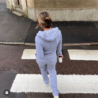 Juicy Couture - 激かわいい♡juicy couture♡ベロア グレー Y2K