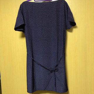 ユニクロ(UNIQLO)の未使用　ユニクロ　ロングブラウス(シャツ/ブラウス(半袖/袖なし))