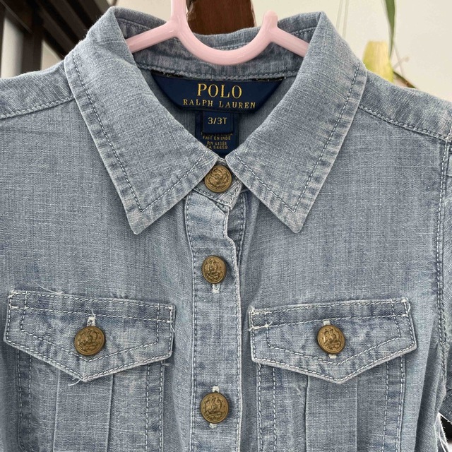 POLO RALPH LAUREN(ポロラルフローレン)のラルフ　ワンピ キッズ/ベビー/マタニティのキッズ服女の子用(90cm~)(ワンピース)の商品写真