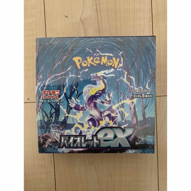 ポケモンカードゲーム　バイオレットex 1BOX シュリンク付き