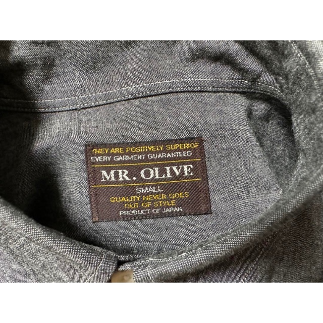 Mr.OLIVE(ミスターオリーブ)の【定価1.5万美品】MR.OLIVEミスターオリーブ シャンブレー シャツ メンズのトップス(シャツ)の商品写真