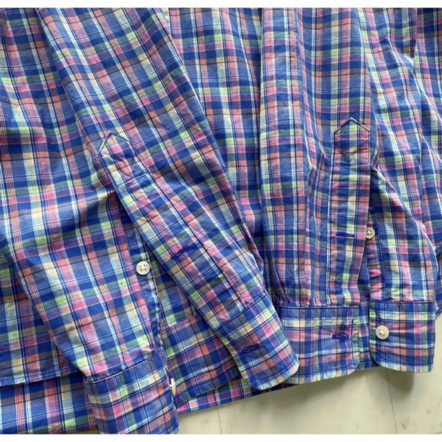 Ralph Lauren(ラルフローレン)のラルフローレン マルチカラー チェック 長袖シャツ 羽織り ゆったり 大きめ メンズのトップス(シャツ)の商品写真