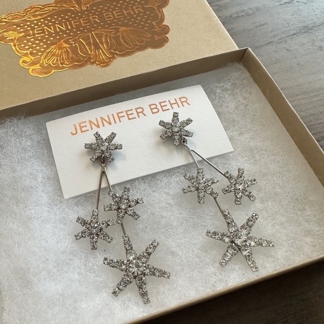 Vera Wang(ヴェラウォン)の【美品】JENNIFER BEHR　ジェニファーベア スターピアスダブル レディースのアクセサリー(ピアス)の商品写真