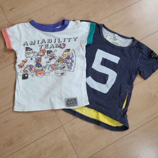 ジャンクストアー(JUNK STORE)のあああ、アメリカンデザインがカワちぃ！サイズ90　JUNK STORE(Tシャツ/カットソー)