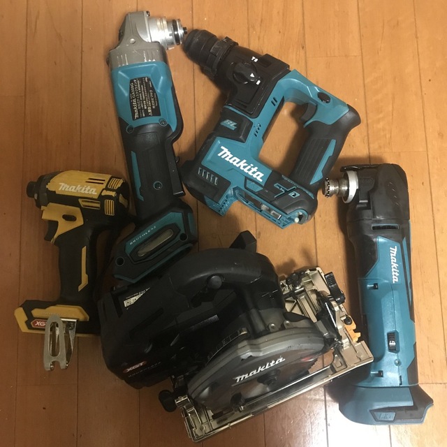 宅送] Makita - マキタ 40V丸鋸 サンダー インパクトセット 工具