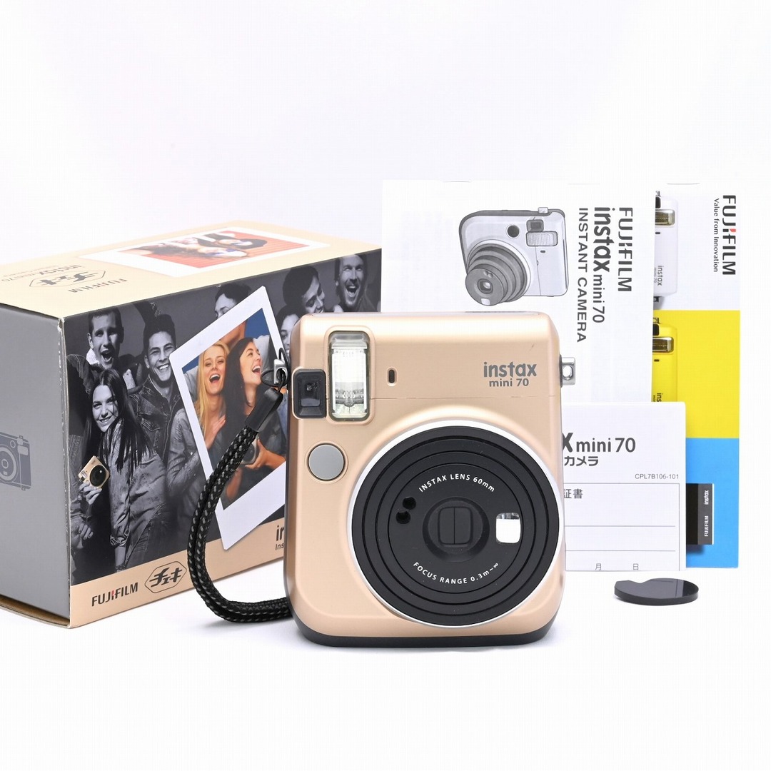 富士フイルム - FUJIFILM instax mini70 ゴールドの通販 by Flagship