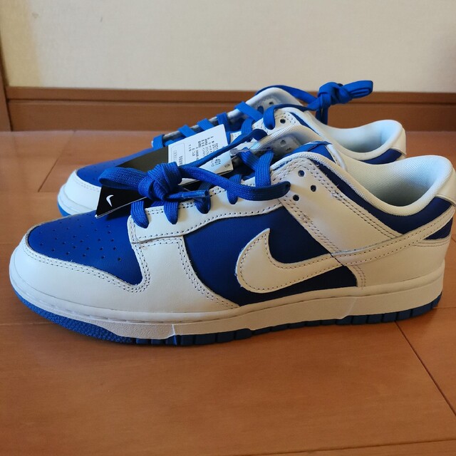 NIKE　ダンク Low Racer　Blue and White 28cm