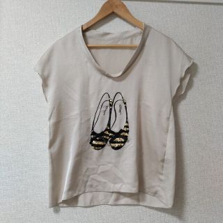 アダムエロぺ(Adam et Rope')のAdam et Rope　Ｔシャツ　バレエシューズ(Tシャツ(半袖/袖なし))