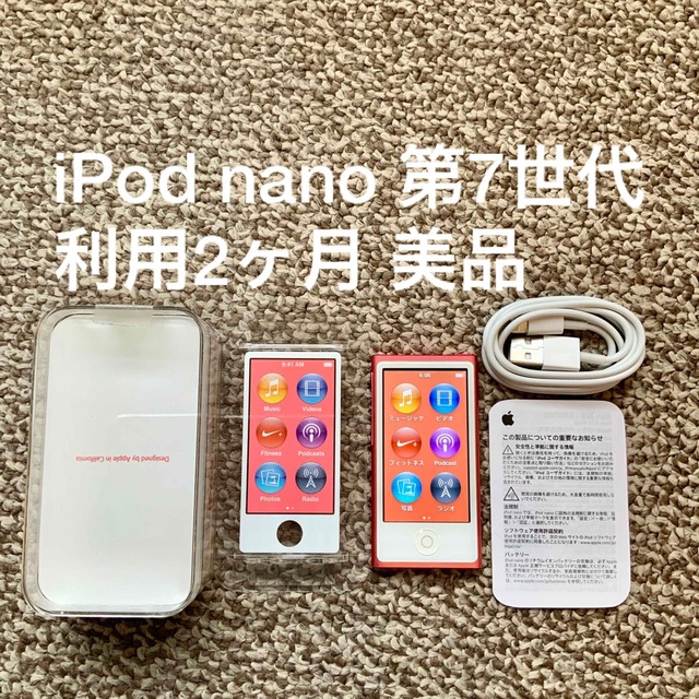 iPod nano 第7世代 16GB Apple A1446 アイポッド 本体