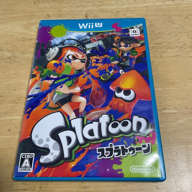 Wii U(ウィーユー)のSplatoon（スプラトゥーン） Wii U エンタメ/ホビーのゲームソフト/ゲーム機本体(家庭用ゲームソフト)の商品写真