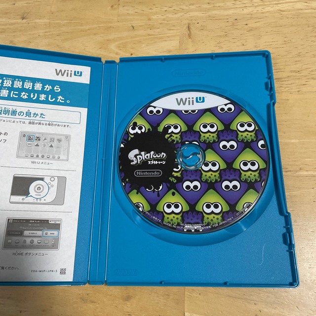 Wii U(ウィーユー)のSplatoon（スプラトゥーン） Wii U エンタメ/ホビーのゲームソフト/ゲーム機本体(家庭用ゲームソフト)の商品写真