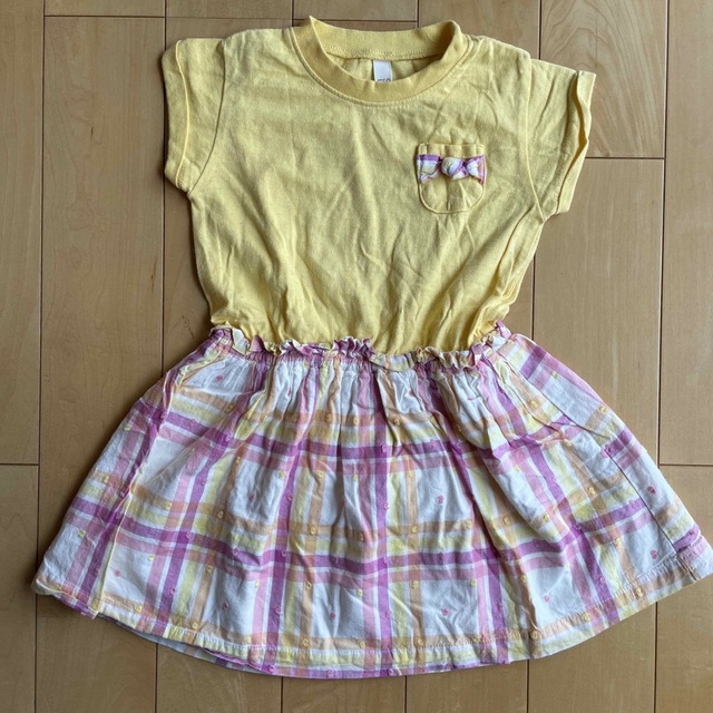 apres les cours(アプレレクール)のワンピース　ワンピ　アプレレクール キッズ/ベビー/マタニティのキッズ服女の子用(90cm~)(ワンピース)の商品写真