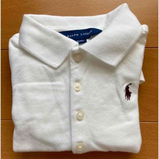 ポロラルフローレン(POLO RALPH LAUREN)のポロ ラルフローレン ポロシャツ 白 110cm(Tシャツ/カットソー)