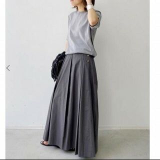 アパルトモンドゥーズィエムクラス(L'Appartement DEUXIEME CLASSE)のL'Appartement Lyria  CTN volume skirt(ロングスカート)