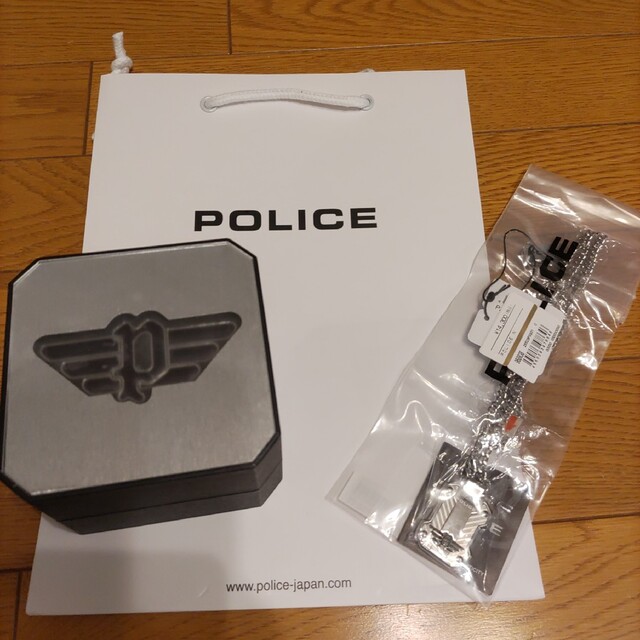 POLICE ポリス ステンレス ネックレス  専用BOX・紙袋