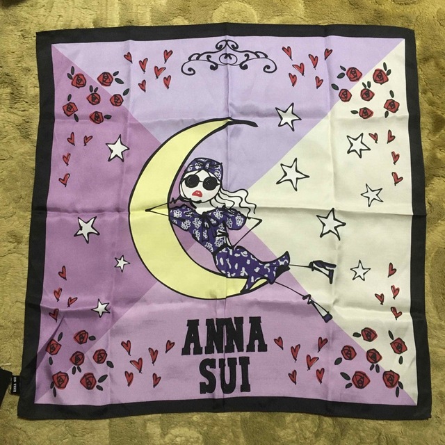 ANNA SUI(アナスイ)のANNA SUI xJosie’s RUNWAY ミニスカーフ レディースのファッション小物(バンダナ/スカーフ)の商品写真