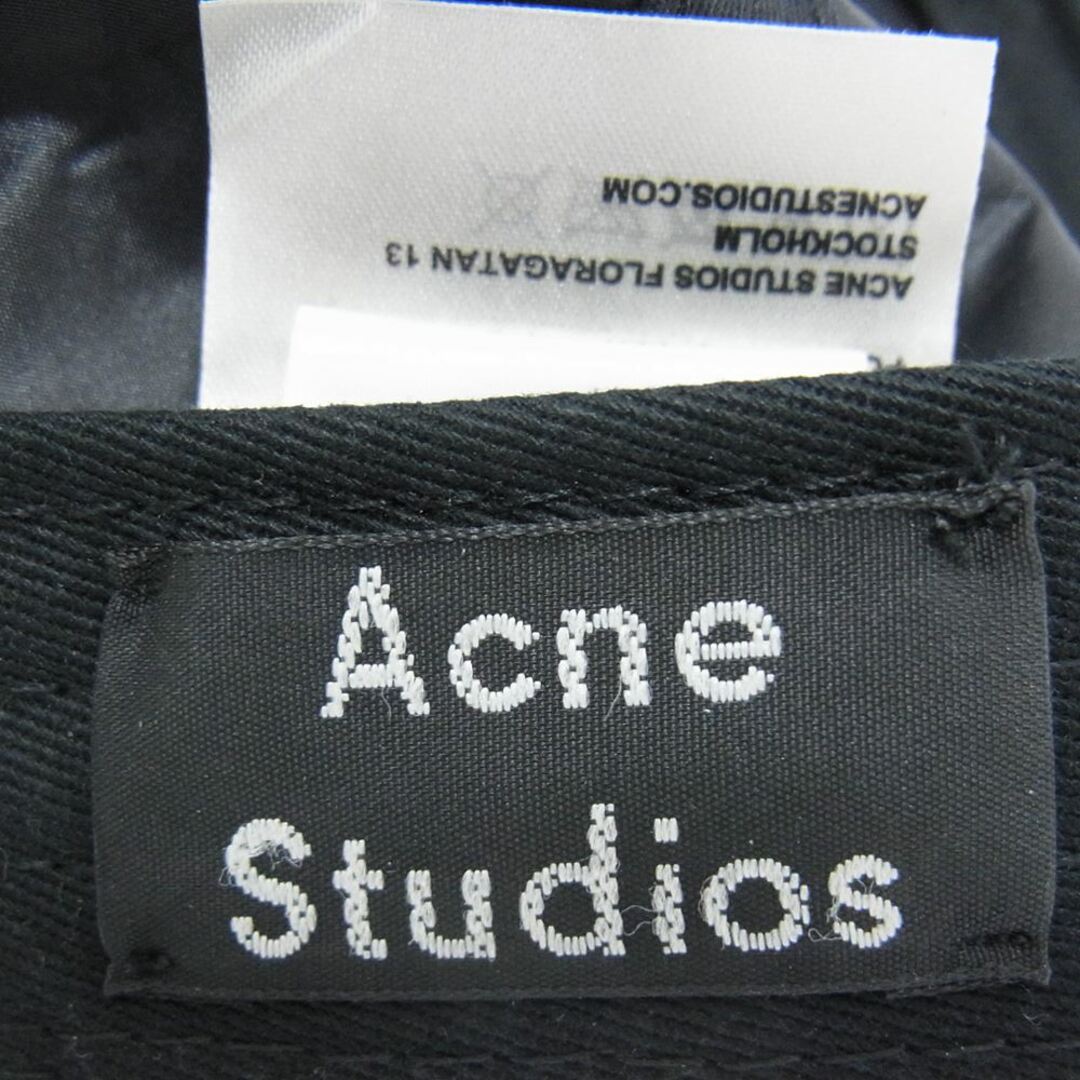 Acne Studios(アクネストゥディオズ)のACNE STUDIOS アクネストゥディオズ 帽子 フェイスパッチ キャップ  ダークネイビー系 59cm【中古】 メンズの帽子(キャップ)の商品写真