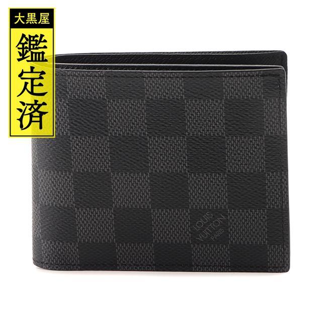 ルイヴィトン 財布 ポルトフォイユ・マルコNM ダミエ・グラフィット
