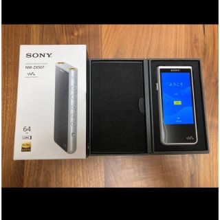 ウォークマン(WALKMAN)のSONY WALKMAN NW-ZX507 シルバー(ポータブルプレーヤー)