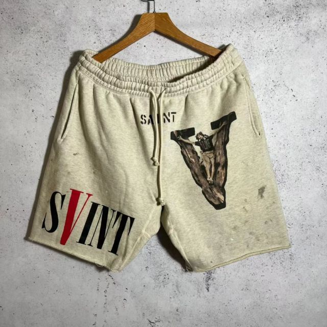 SAINT MICHAEL VLONE SWEAT ショーツパンツ 【お買得】 aleksandra