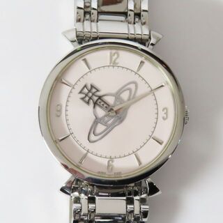 ヴィヴィアンウエストウッド(Vivienne Westwood)の美品 稼働品 ヴィヴィアンウエストウッド クオーツ 腕時計 純正ステンレスバンド(腕時計)