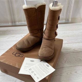 アグオーストラリア(UGG AUSTRALIA)のUGG アグ　ムートンブーツ　ベイリーボタン(ブーツ)