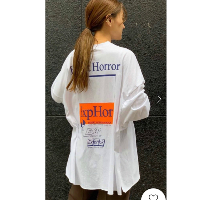 via j(ヴィアジェイ)のvia j(ヴィアジェイ) "Expert Horror"ロンT レディースのトップス(Tシャツ(長袖/七分))の商品写真