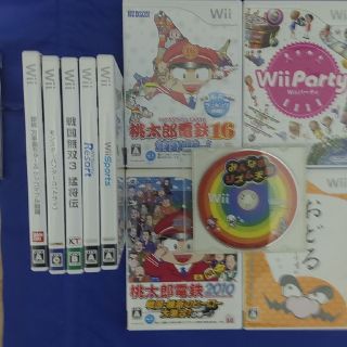 ウィー(Wii)のリズム天国　桃太郎電鉄　などなど(携帯用ゲームソフト)