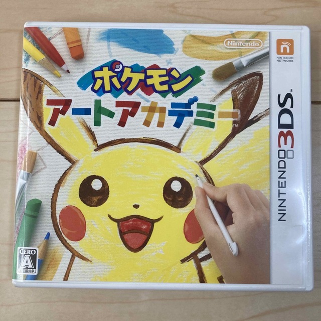 ニンテンドー3DS(ニンテンドー3DS)のポケモンアートアカデミー 3DS エンタメ/ホビーのゲームソフト/ゲーム機本体(携帯用ゲームソフト)の商品写真