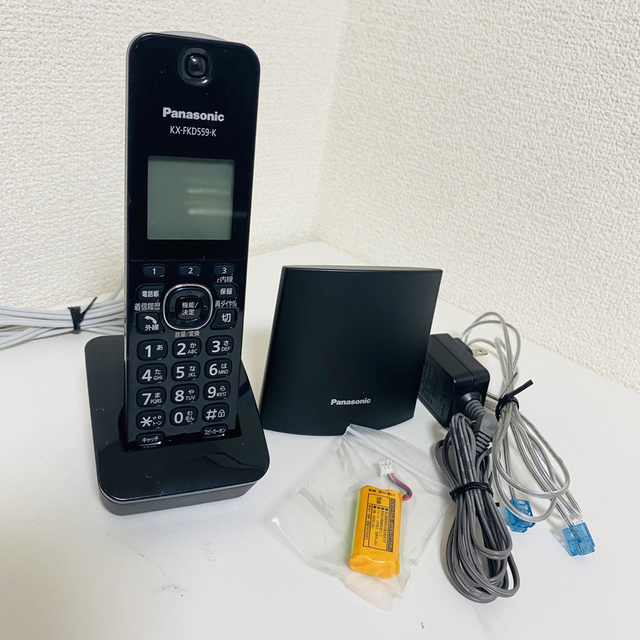 パナソニック デジタルコードレス電話機 VE-GDL45DL-Kのサムネイル
