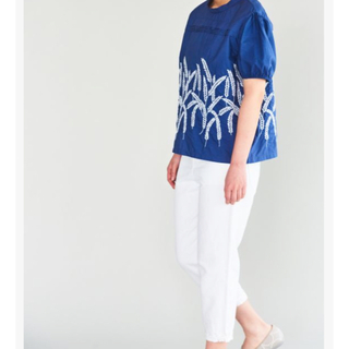 ミナペルホネン(mina perhonen)のminaperhonenlaundry spica blouse(シャツ/ブラウス(半袖/袖なし))