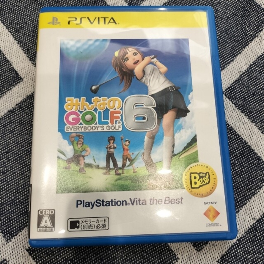 PlayStation vita みんなのゴルフ6の通販 by すいとん｜ラクマ