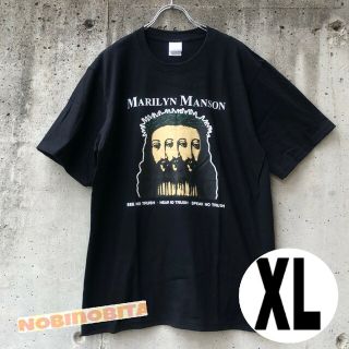 フィアオブゴッド(FEAR OF GOD)のXL半袖T/   Marilyn Manson ロックT(Tシャツ/カットソー(半袖/袖なし))