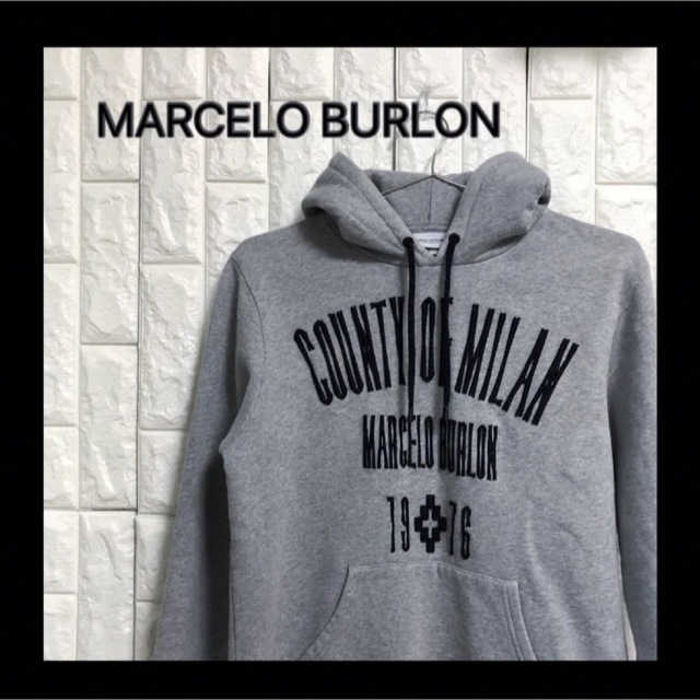 MARCELO BURLON(マルセロブロン)のMARCELO BURLON COUNTY OF MILAN パーカー　フーディ メンズのトップス(パーカー)の商品写真