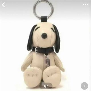 コーチ(COACH)のコーチ ×PEANUTS コラボ スヌーピー コレクティブル バッグチャーム(キーホルダー)