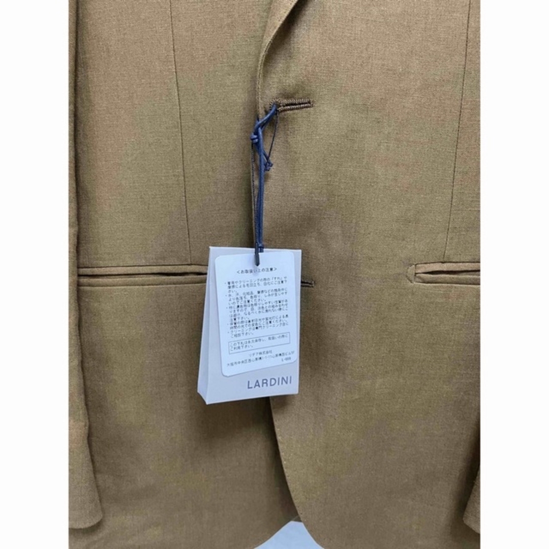 LARDINI - 未使用 LARDINI SARTORIA リネンスーツ サイズ 46 直し済 の