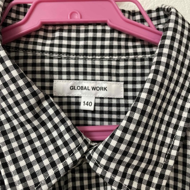 GLOBAL WORK(グローバルワーク)のグローバルワーク　チェックシャツ（140） キッズ/ベビー/マタニティのキッズ服男の子用(90cm~)(ブラウス)の商品写真