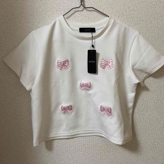 JILTU ジルチュ リボン Tシャツ ribbon tee pinkの通販 by ri｜ラクマ