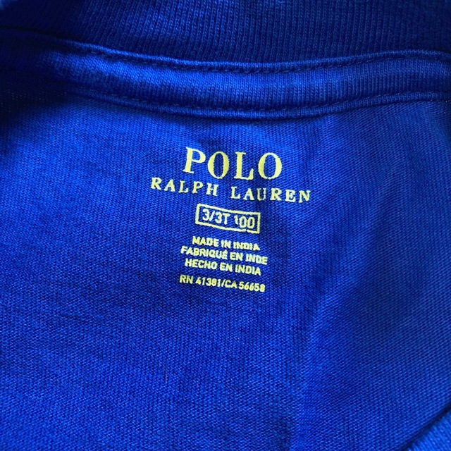 POLO（RALPH LAUREN）(ポロ)の100  Tシャツ　ポロ キッズ/ベビー/マタニティのキッズ服男の子用(90cm~)(Tシャツ/カットソー)の商品写真