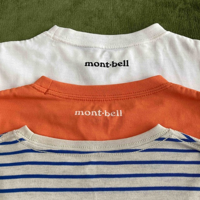 mont bell(モンベル)のモンベル/mont-bell /110/Tシャツ/ウィックロン/3枚セット キッズ/ベビー/マタニティのキッズ服男の子用(90cm~)(Tシャツ/カットソー)の商品写真