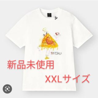 ジーユー(GU)のミハラヤスヒロ ピザーラ GU XXLサイズ(Tシャツ/カットソー(半袖/袖なし))