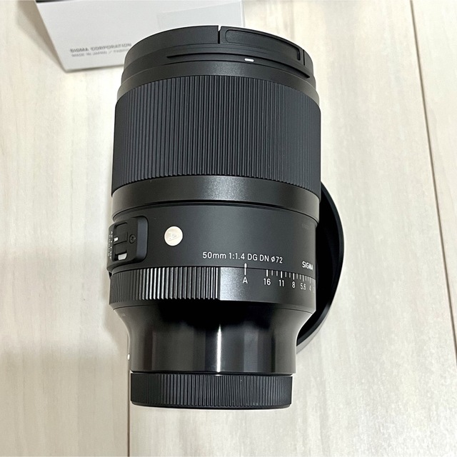 SIGMA(シグマ)の美品　SIGMA 50mm F1.4 DG DN Art ソニーE用 スマホ/家電/カメラのカメラ(レンズ(単焦点))の商品写真