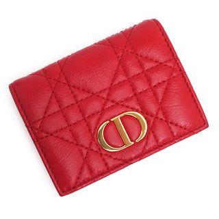 ディオール(Christian Dior) 財布(レディース)（レッド/赤色系）の通販