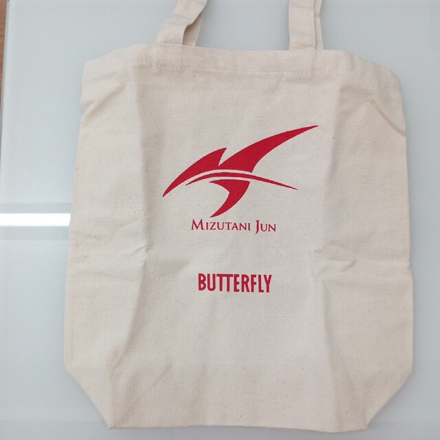 BUTTERFLY(バタフライ)の【新品】BUTTERFLY バタフライ水谷隼トートバック スポーツ/アウトドアのスポーツ/アウトドア その他(卓球)の商品写真